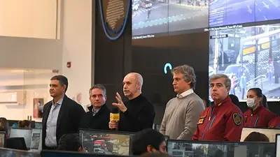 Jorge Macri, Horacio Rodríguez Larreta, Marcelo D'Alessandro Jorge Macri, Horacio Rodríguez Larreta, Marcelo D'Alessandro