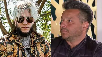 Alex Caniggia y "El Chanchi" Estévez. Alex Caniggia y "El Chanchi" Estévez.