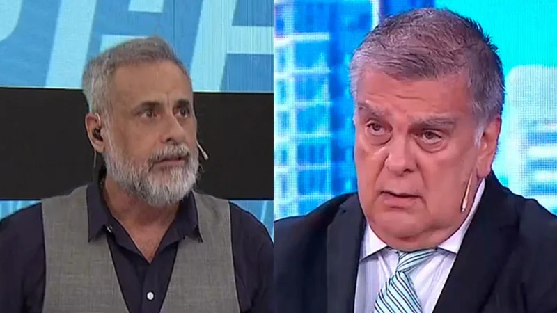 Luis Ventura y Jorge Rial.