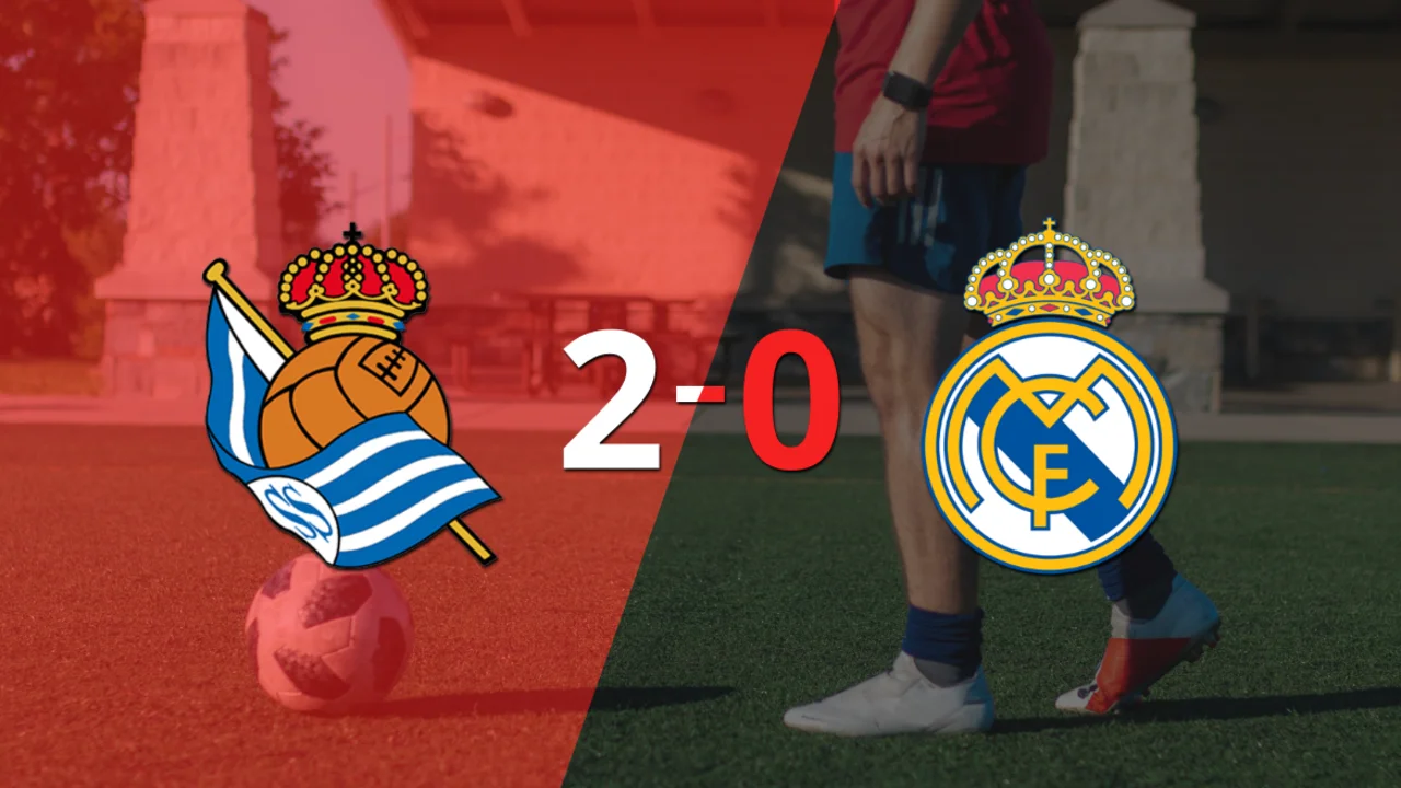 Sólido triunfo de Real Sociedad por 2-0 frente a Real Madrid