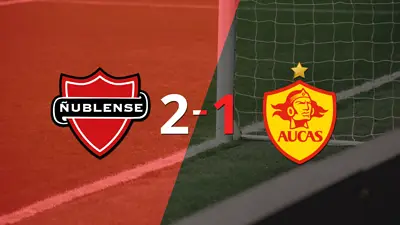 Victoria de Ñublense sobre Aucas por 2-1 Victoria de Ñublense sobre Aucas por 2-1