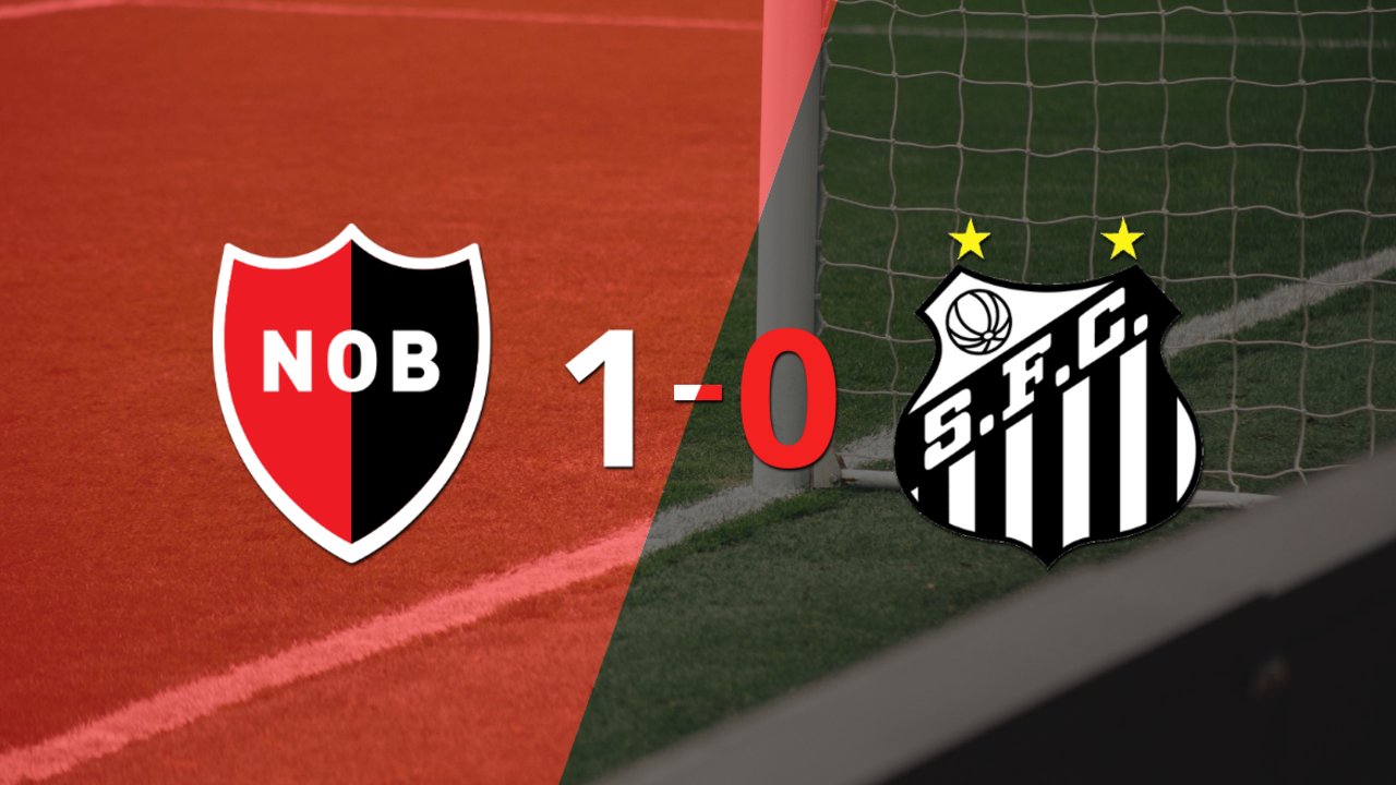 Newell`s aprovechó su localía y venció a Santos