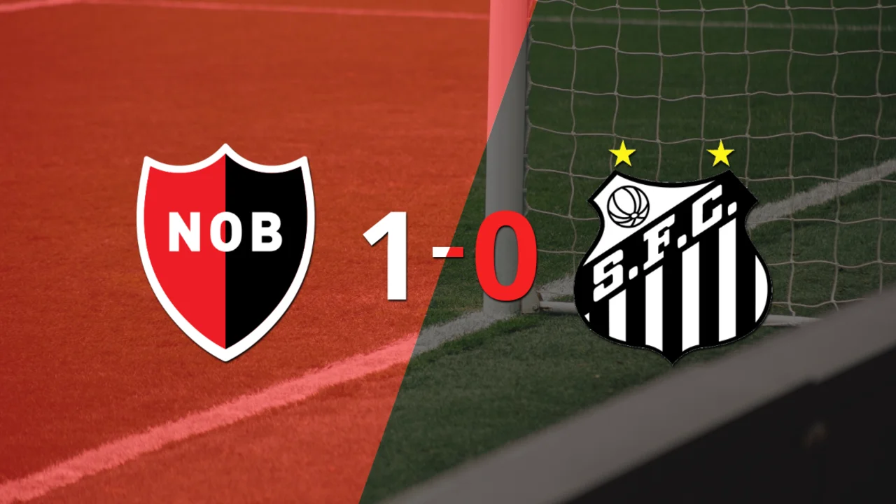 Newell`s aprovechó su localía y venció a Santos