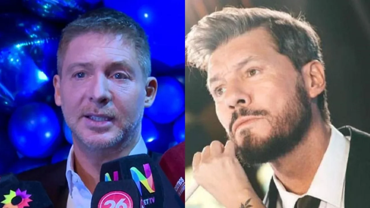 Marcelo Tinelli actor. Adrián Suar en eltrece.