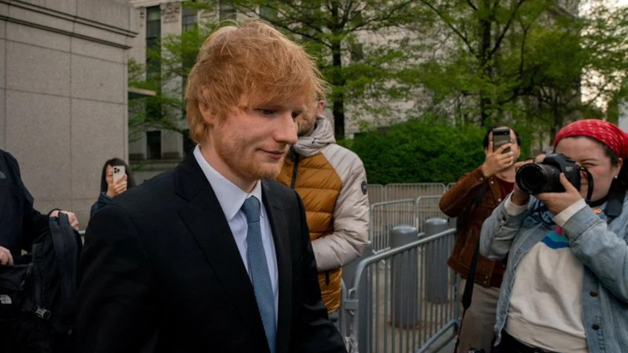 Caso de derechos de autor contra Ed Sheeran es considerado por un jurado en Nueva York