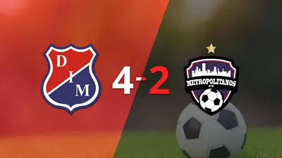 Independiente Medellín se hace fuerte de local y se impone 4-2 ante Metropolitanos Independiente Medellín se hace fuerte de local y se impone 4-2 ante Metropolitanos