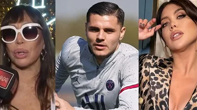 Moria, Mauro Icardi y Wanda Nara Moria, Mauro Icardi y Wanda Nara