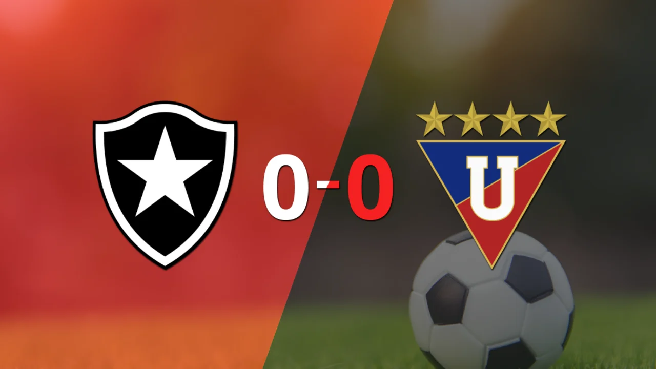 Botafogo y Liga de Quito empataron sin goles