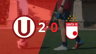 Con dos goles, Universitario se impuso a Santa Fe en Monumental de la U Con dos goles, Universitario se impuso a Santa Fe en Monumental de la U