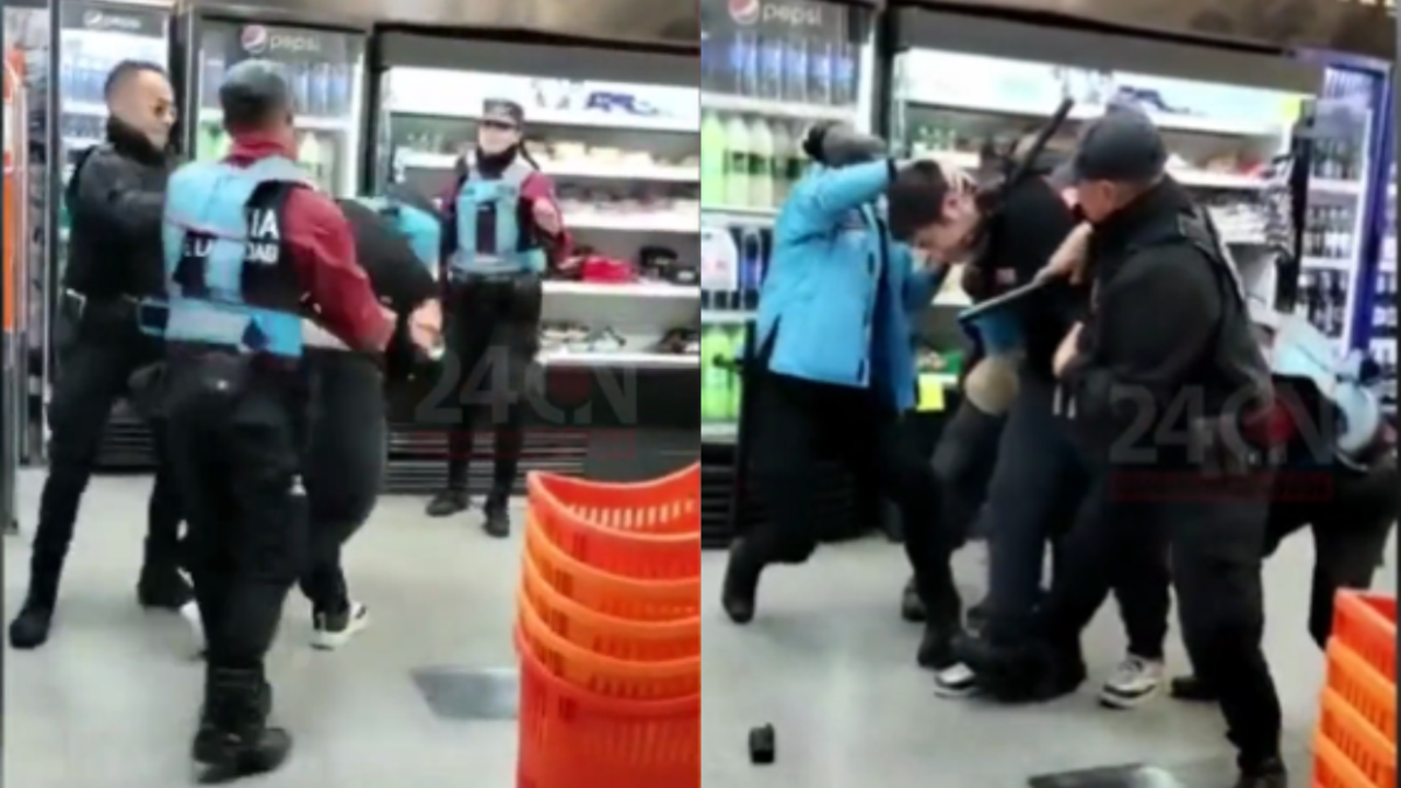 Video: la policía de la Ciudad detuvo a un "joven chino" por querer comprar 5 aceites