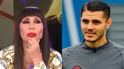 Moria Casán y Mauro Icardi Moria Casán y Mauro Icardi