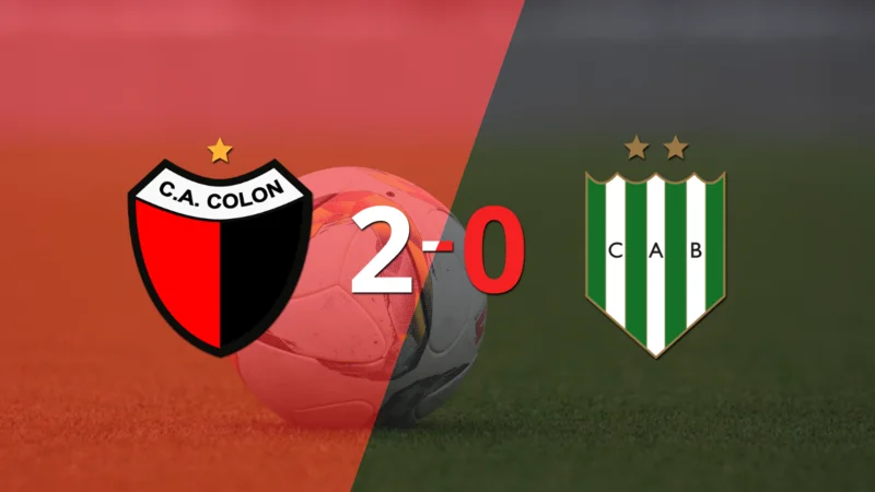 Derrota de Banfield por 2-0 en su visita a Colón