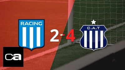Talleres gana 4-2 a Racing Club con doblete de Michael Santos Talleres gana 4-2 a Racing Club con doblete de Michael Santos