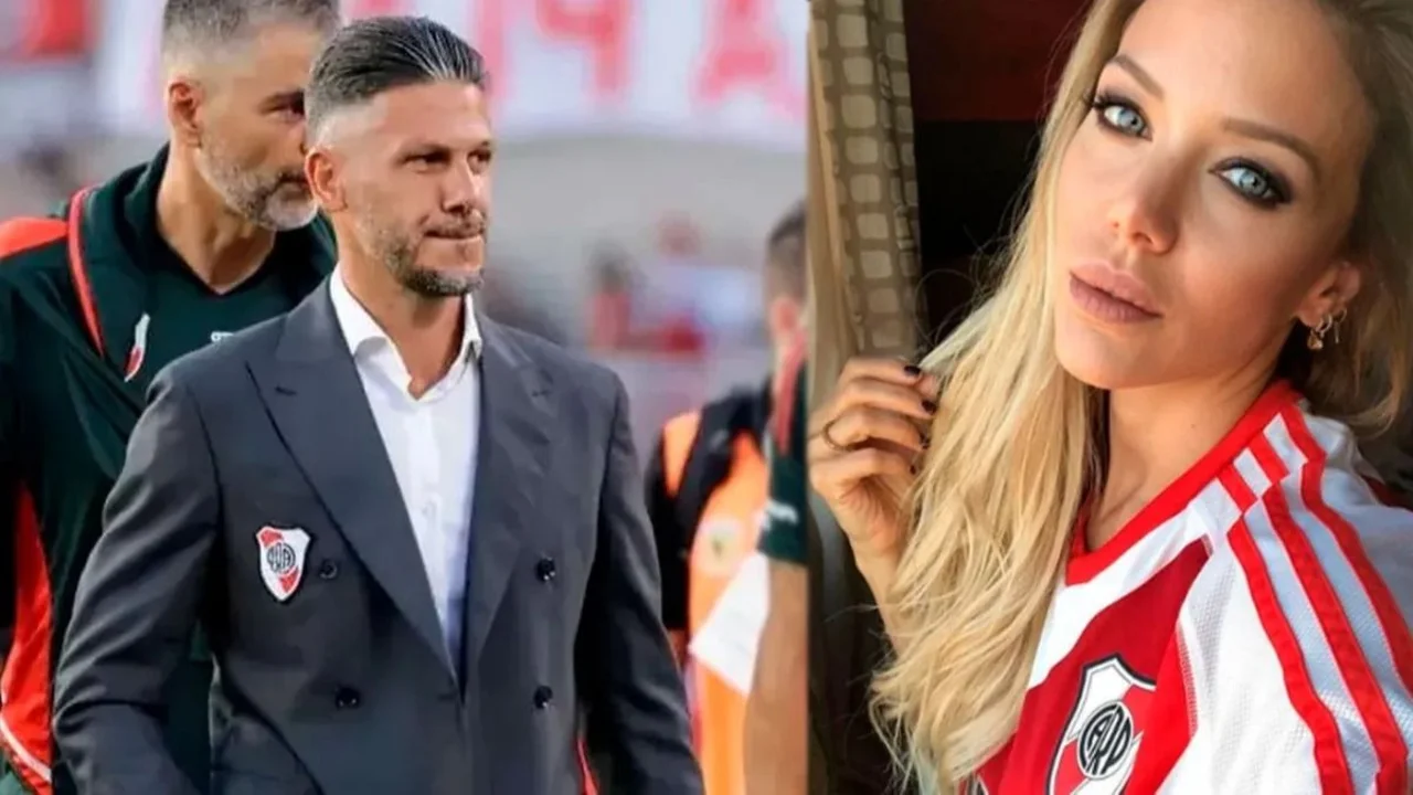 River, Martín Demichelis, Evangelina Anderson, fútbol argentino, deportes
