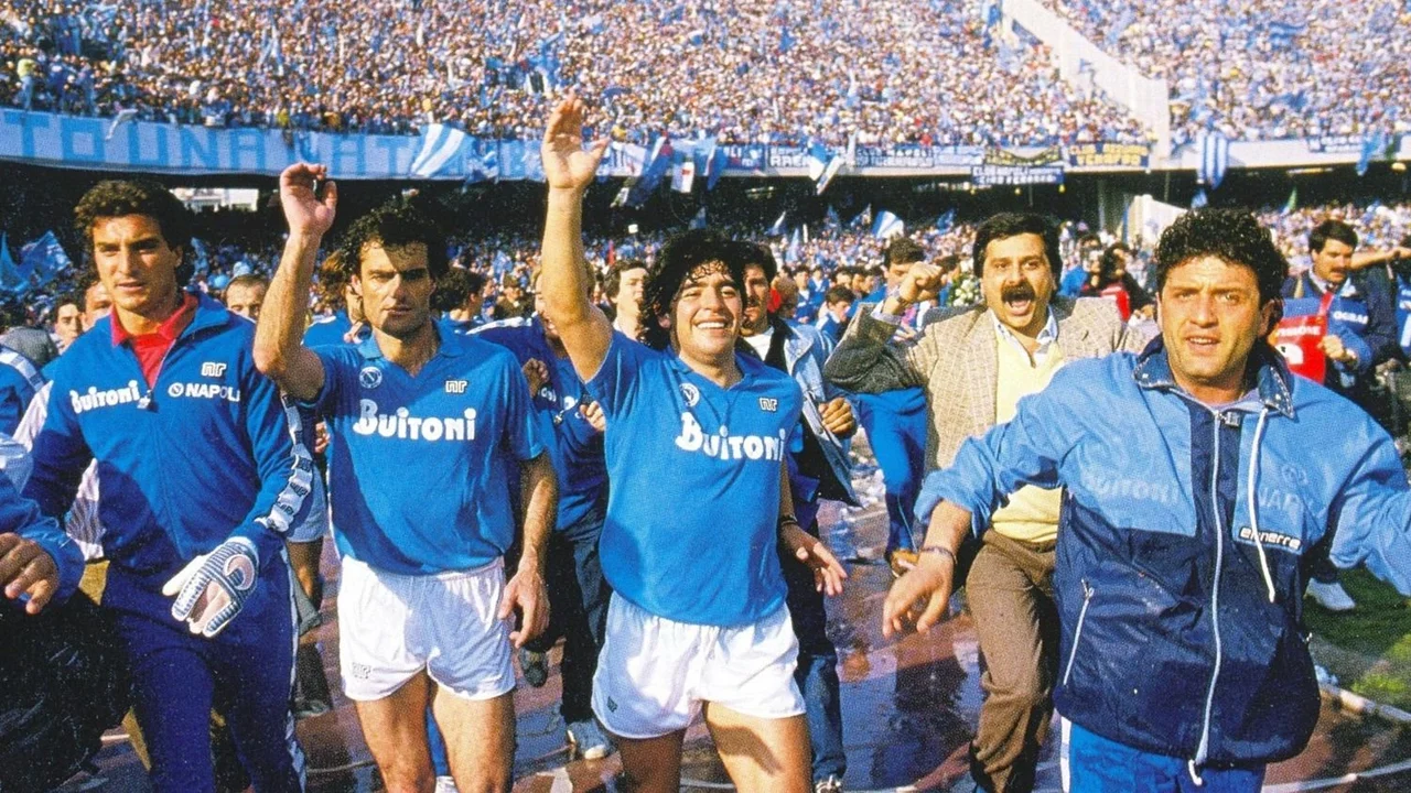 Diego Armando Maradona Napoli