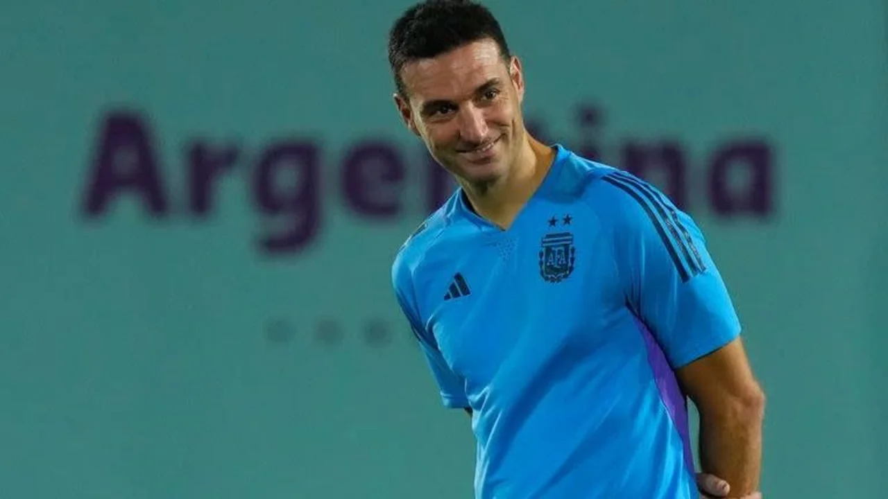 Selección Argentina, Lionel Scaloni, Lionel Messi, Neymar, Qatar. 