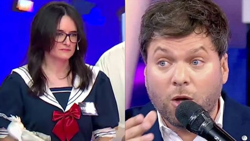 Guido Kaczka, preocupado con participante de Los 8 Escalones