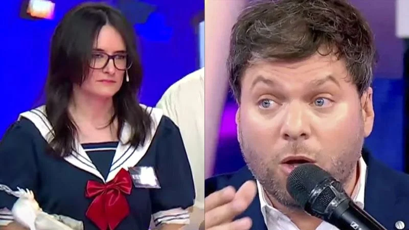 Guido Kaczka, preocupado con participante de Los 8 Escalones