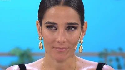 Juana Viale y su novio Juana Viale y su novio