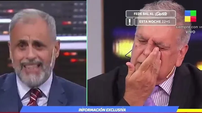 Luis Ventura llorando
