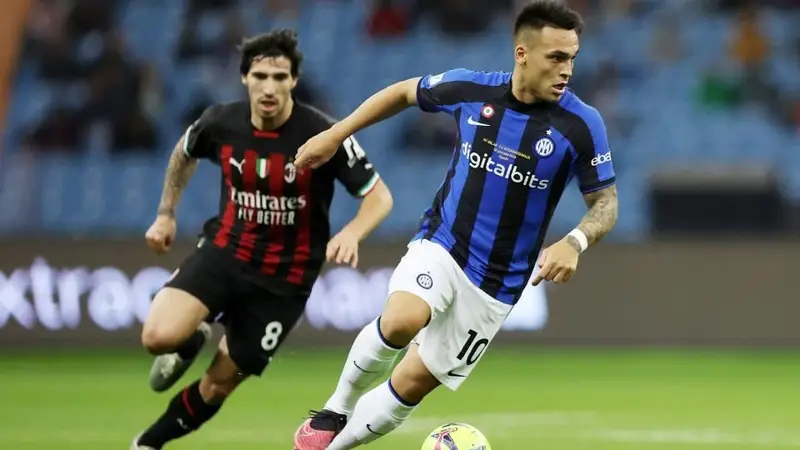 Lautaro Martinez, inter vs milan