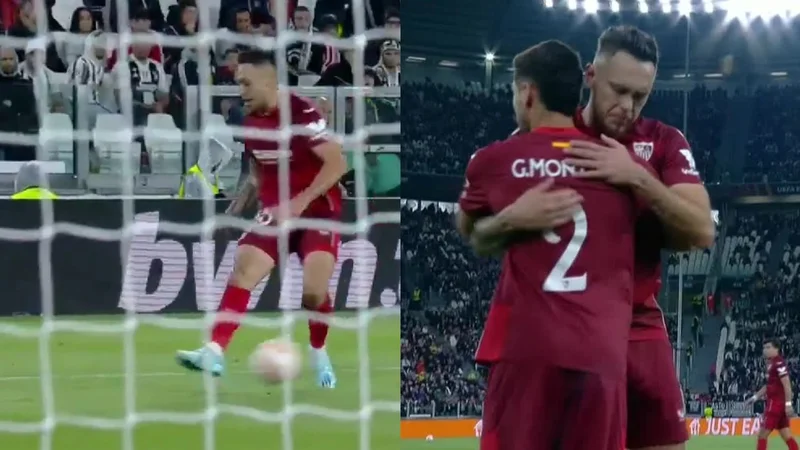 Lucas Ocampos Sevilla UEFA Europa League