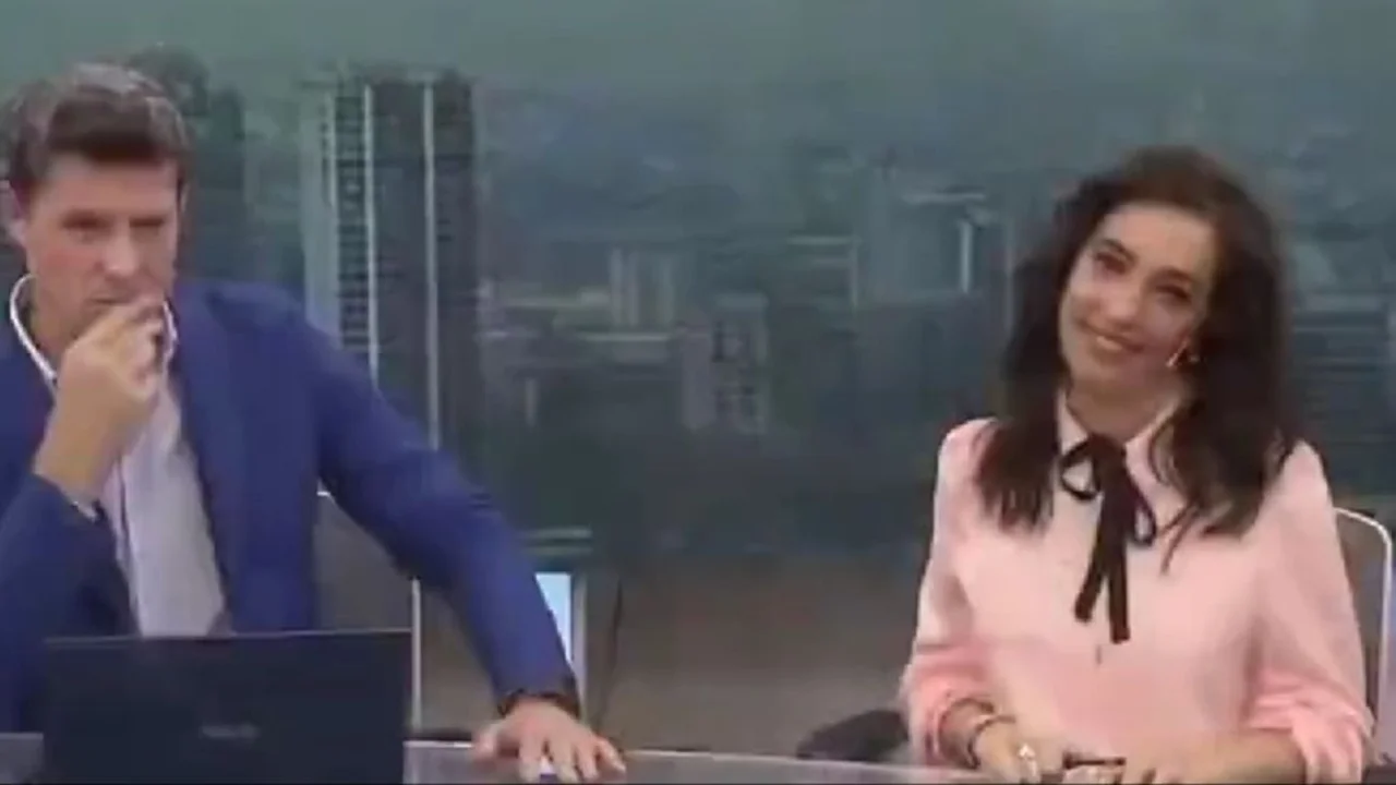 Blooper en TN. Se olvidaron el micrófono abierto