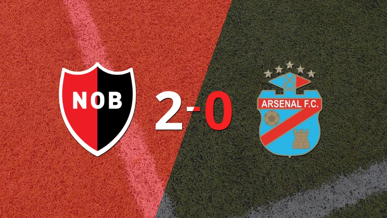 Newell`s superó a Arsenal con dos tantos de Ramiro Sordo