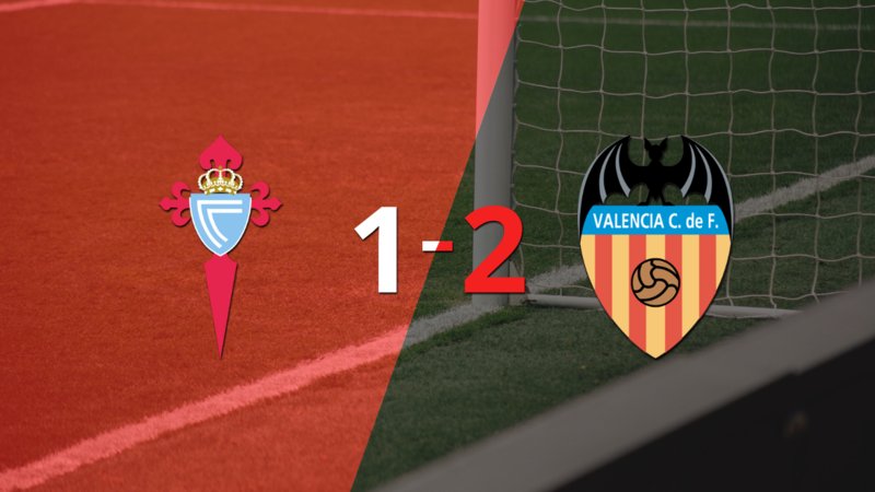Valencia sacó el triunfo en casa de Celta