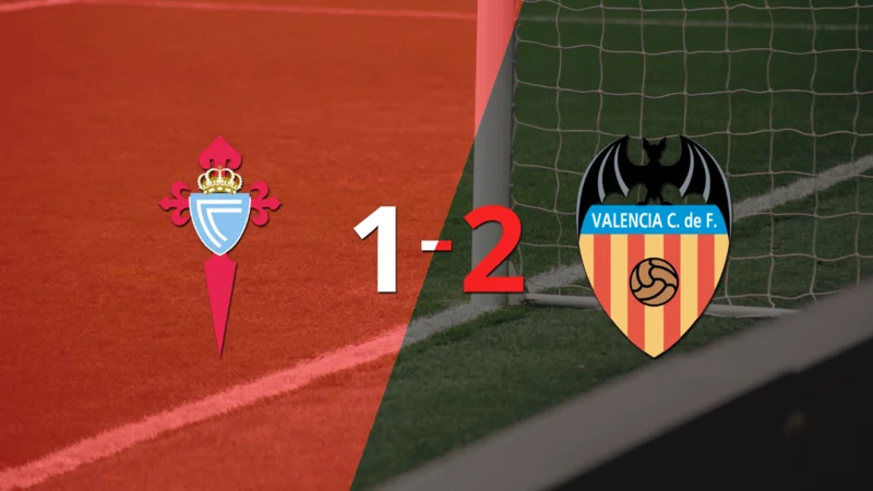Valencia sacó el triunfo en casa de Celta