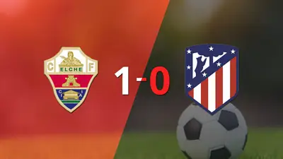 En su casa Elche derrotó a Atlético de Madrid 1 a 0 En su casa Elche derrotó a Atlético de Madrid 1 a 0