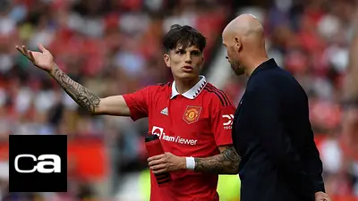 Erik ten Hag, Alejandro Garnacho, Manchester United, Premier League, Selección Argentina, deportes Erik ten Hag, Alejandro Garnacho, Manchester United, Premier League, Selección Argentina, deportes