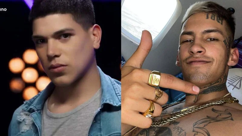 Thiago Medina y L-Gante