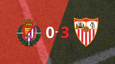 Sevilla no tuvo piedad y goleó 3 a 0 en su visita a Valladolid Sevilla no tuvo piedad y goleó 3 a 0 en su visita a Valladolid