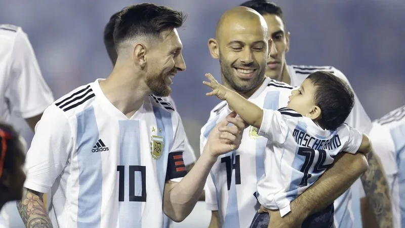 Lionel Messi, Javier Mascherano, Selección Argentina, fútbol, deportes