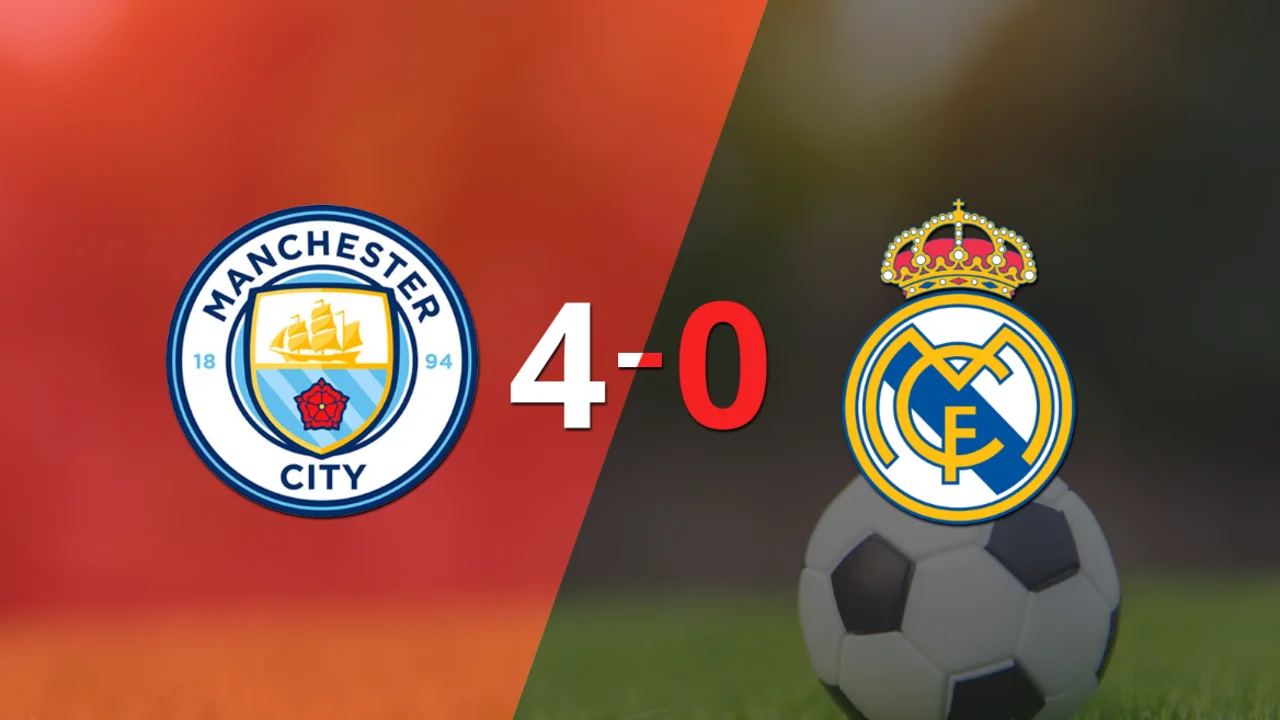 Bernardo Silva impulsó la victoria de Manchester City frente a Real Madrid con dos goles 