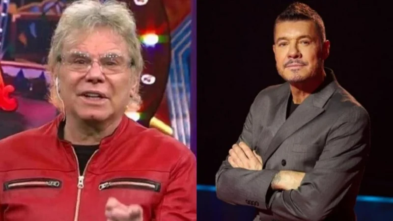 Beto Casella y Marcelo Tinelli