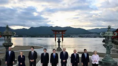 La cumbre del G7 en Hiroshima. La cumbre del G7 en Hiroshima.