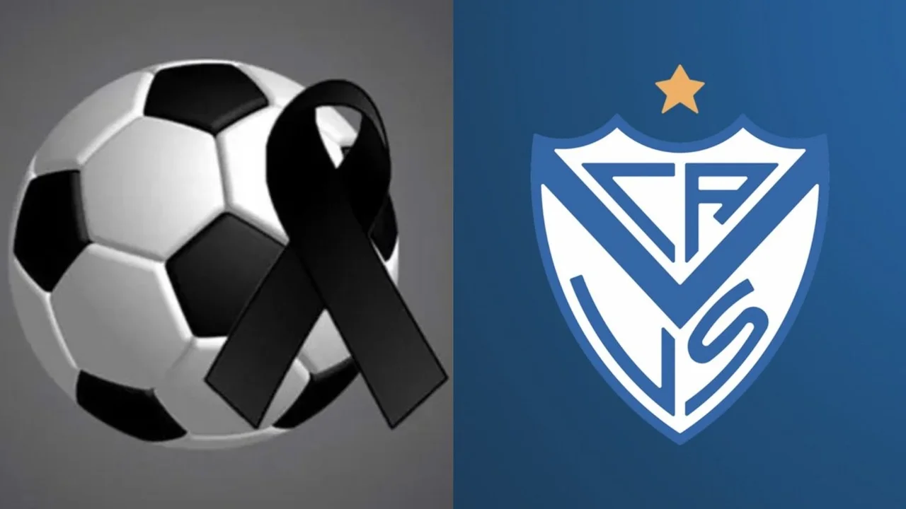 Luto Fútbol argentino Vélez Sarsfield Reserva Hernán Manrique