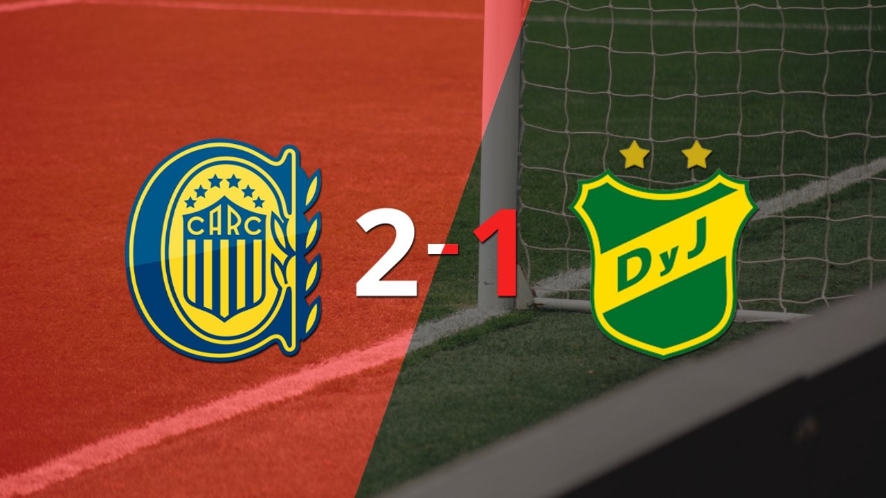 Rosario Central logró una victoria de local por 2 a 1 frente a Defensa y Justicia