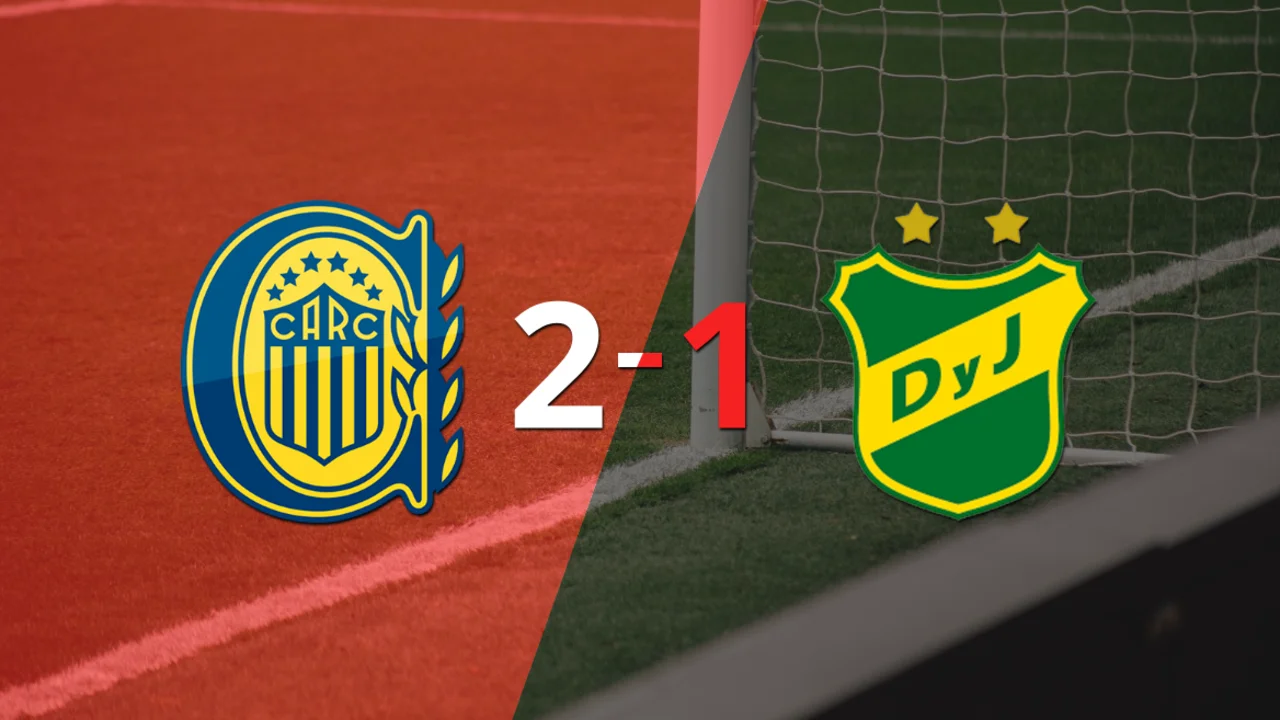 Rosario Central logró una victoria de local por 2 a 1 frente a Defensa y Justicia