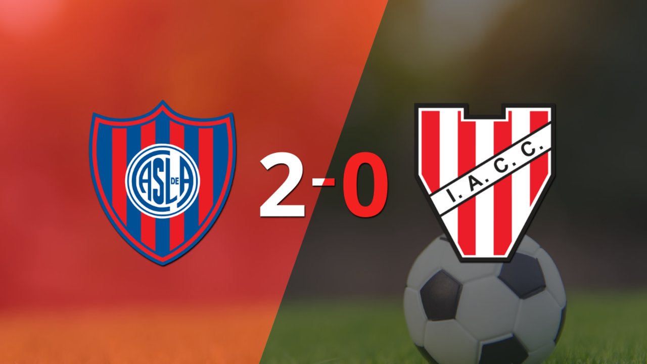 Doblete de Andrés Vombergar guió el triunfo de San Lorenzo sobre Instituto