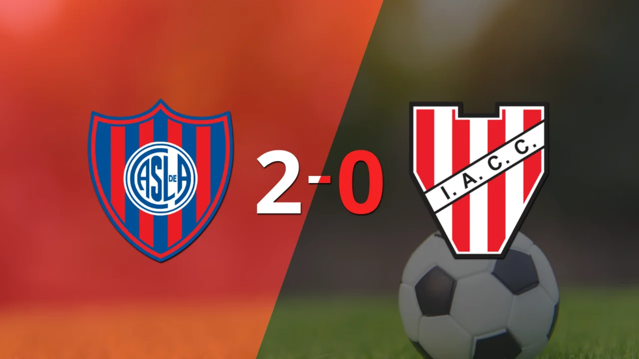 Doblete de Andrés Vombergar guió el triunfo de San Lorenzo sobre Instituto