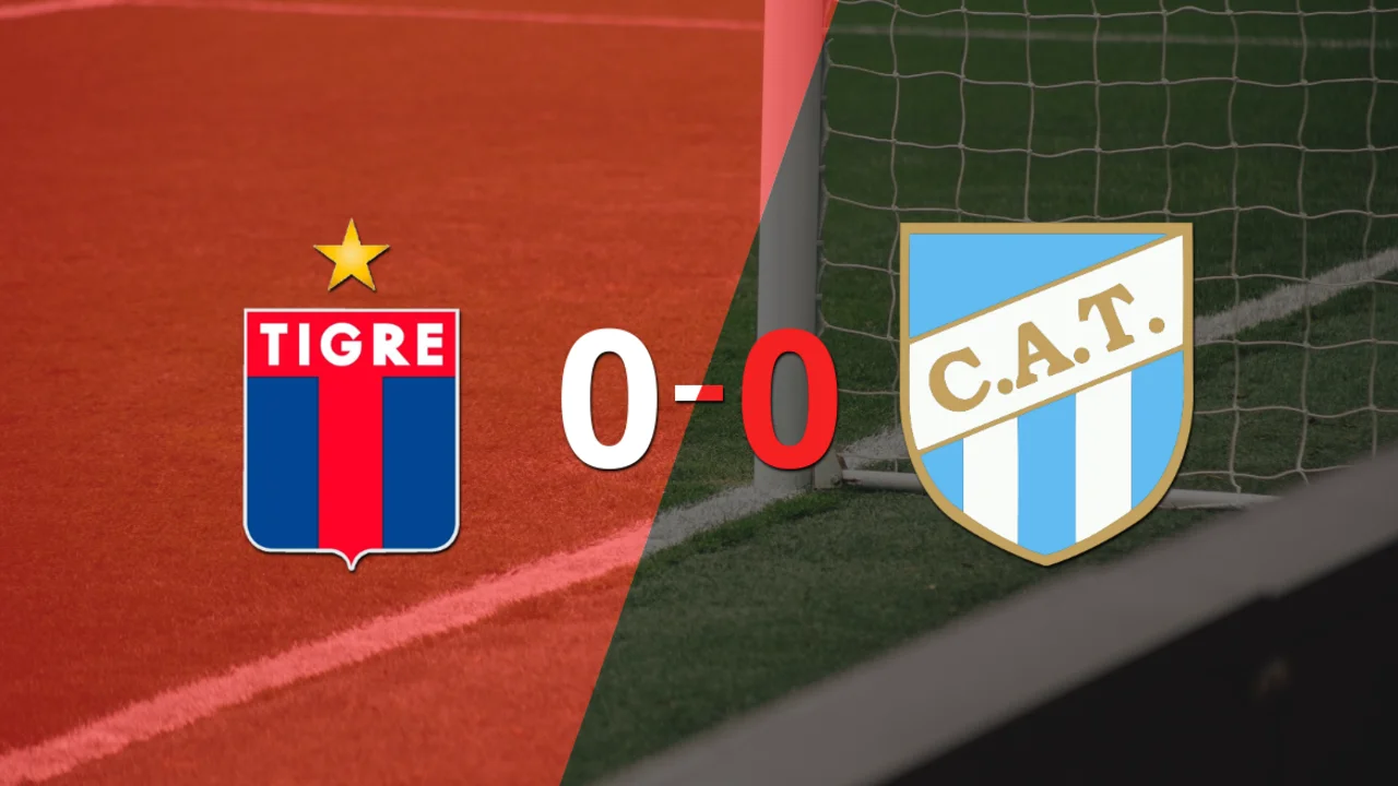 Tigre no pudo con Atlético Tucumán y empataron sin goles