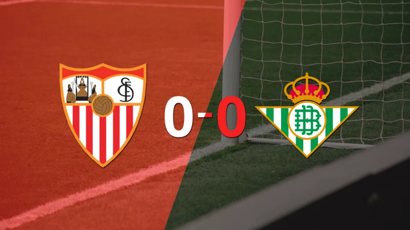El Derbi de Sevilla terminó en empate 0-0 en el estadio Estadio de La Cartuja