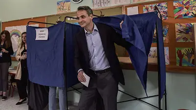 Elecciones en Grecia: ganó la derecha pero no le alcanza para una mayoría absoluta Elecciones en Grecia: ganó la derecha pero no le alcanza para una mayoría absoluta