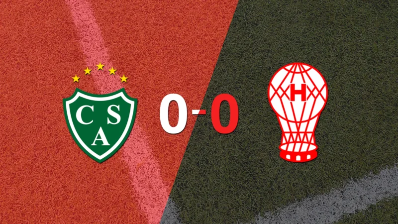 Sarmiento y Huracán no se sacaron ventaja y terminaron sin goles