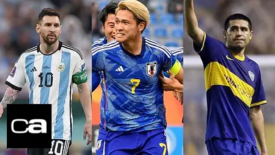 Sorprendió a todos: un Sub-20 de Japón copió un gesto de Messi y Riquelme Sorprendió a todos: un Sub-20 de Japón copió un gesto de Messi y Riquelme