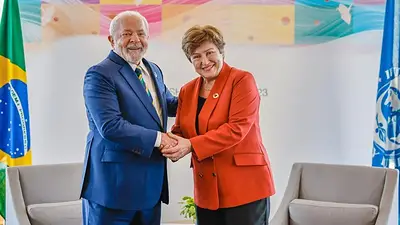 Acuerdo con el FMI: Lula le pidió a Georgieva "darle tiempo" al Gobierno argentino Acuerdo con el FMI: Lula le pidió a Georgieva "darle tiempo" al Gobierno argentino