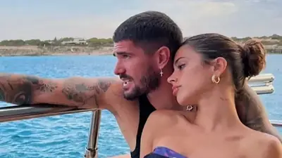 Rodrigo De Paul y Tini Stoessel Rodrigo De Paul y Tini Stoessel